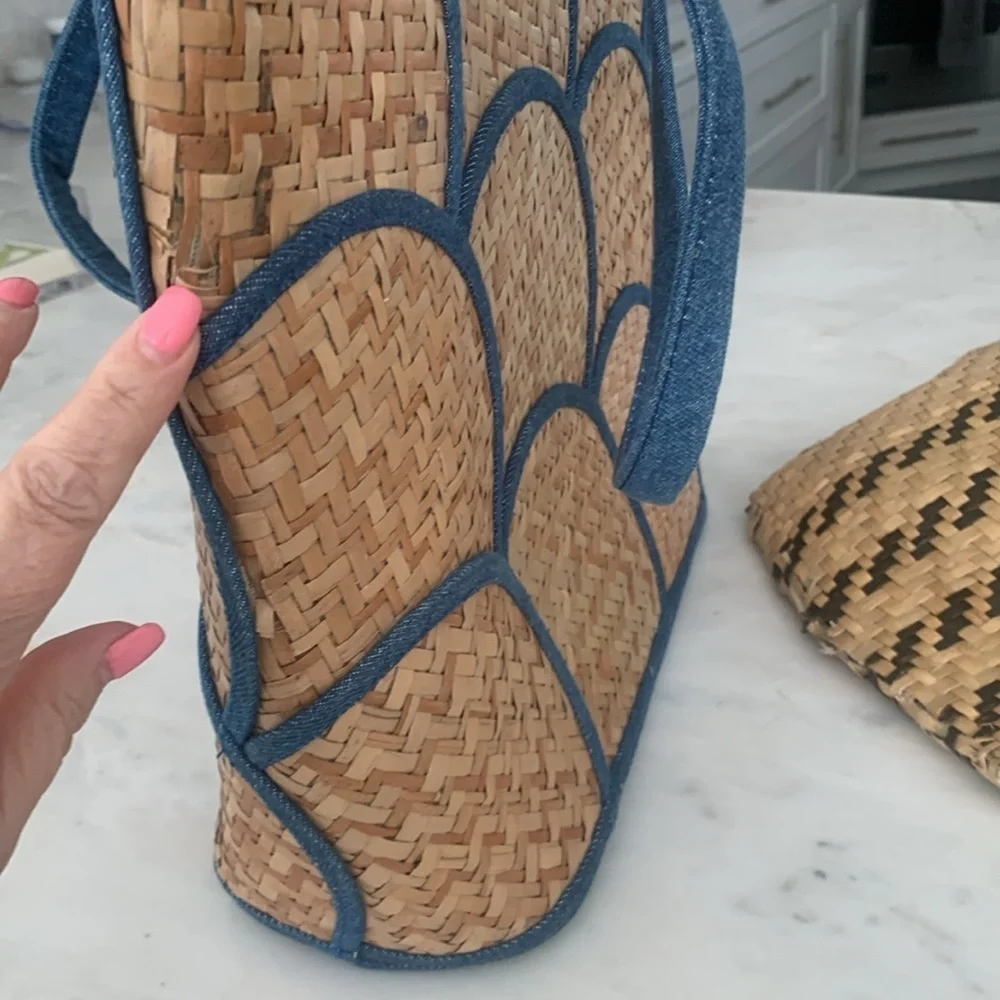 Poolside denim trim